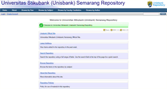 Desktop Screenshot of eprints.unisbank.ac.id